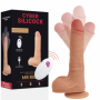 vibratore con ventosa in silicone dildo vibrante vaginale anale fallo realistico