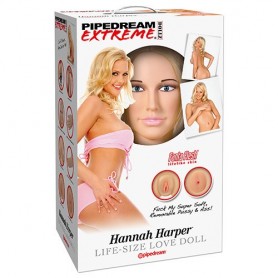 BAMBOLA PIPEDREAM EXTREME DOLLZ HANNAH HARPER LIFE-SIZE LOVE DOLL