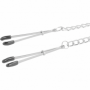 Pinze bondage strizza capezzoli in acciaio stimolatore seno accessorio fetish