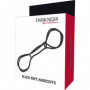 Accessorio per giochi bondage manette in corda polsini morbidi sadomaso fetish