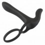 Vibratore con anello fallico dildo vibrante vaginale anale stimolatore clitoride