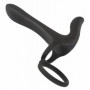 Vibratore con anello fallico dildo vibrante vaginale anale stimolatore clitoride