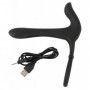 Vibratore con anello fallico dildo vibrante vaginale anale stimolatore clitoride