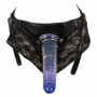 Imbragatura con dildo realistico fallo con ventosa pene finto harness pegging