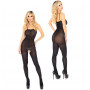 Tuta  con apertura black opaque sexy catsuit