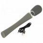Massaggiatore wand vibratore vaginale stimolatore vibrante clitoride in silicone