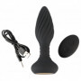 Vibratore stimolatore anale fallo vibrante dilatatore dildo ButtPlug in silicone