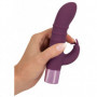 Vibratore rabbit dildo doppio vibrante stimolatore per clitoride fallo vaginale