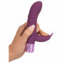 Vibratore rabbit dildo doppio vibrante stimolatore per clitoride fallo vaginale