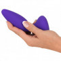 Vibratore anale stimolatore in silicone dildo plug liscio dilatatore vibrante