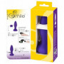 Vibratore anale stimolatore in silicone dildo plug liscio dilatatore vibrante