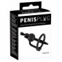 Plug per pene stimolatore uretrale vibrante con anello fallico blocca sperma