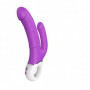 Vibratore doppio dildo in silicone realistico vaginale mini fallo vibrante anale