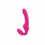 Vibratore indossabile doppio dildo vibrante anale vaginale fallo plug strap on