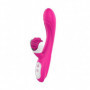Vibratore rabbit dildo vibrante in silicone vaginale lingua stimolante clitoride