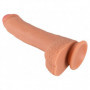 Fallo MAXI dildo in silicone realistico vaginale anale pene finto con ventosa XL