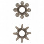 Anello fallico ritardante kit cockring per pene set Power Stretchy Rings 2pcs