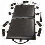 Lettino con accessori costrittivi manette cavigliere morso bondage sadomaso bdsm