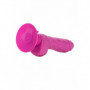 Vibratore realistico in silicone dildo vibrante vaginale anale fallo con ventosa