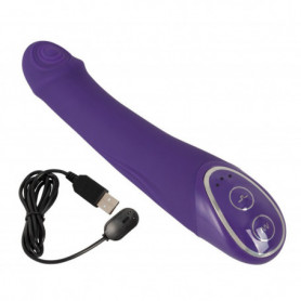 Vibratore per punto G in silicone realistico dildo vibrante vaginale morbido sex