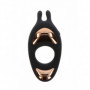 Anello fallico vibrante per pene in silicone rabbit Lotus