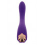 Vibratore punto G dildo liscio vibrante vaginale fallo in silicone realistico