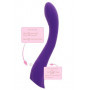 Vibratore punto G dildo liscio vibrante vaginale fallo in silicone realistico