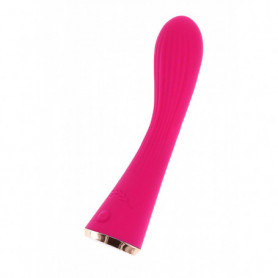 Vibratore liscio vaginale fallo vibrante anale dildo in silicone realistico rosa