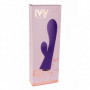 Vibratore rabbit in silicone realistico dildo liscio vibrante vaginale clitoride