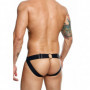 Slip erotico uomo in eco pelle DNGEON Chain Jockstrap