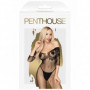 Tutina bodystocking a rete catsuit donna lingerie sexy intimo con cavallo aperto