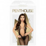 Tutina sexy donna bodystocking a rete fishnet intimo erotico donna catsuit nero