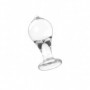Plug anale trasparente kit mini maxi butt dilatatore indossabile set dildo clear