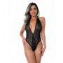 Body a rete in pizzo trasparente lingerie sexy con tanga intimo hot donna string