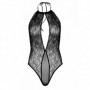 Body a rete in pizzo trasparente lingerie sexy con tanga intimo hot donna string