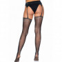 Collant erotico con brillantini e reggicalze Garter belt and stockings set