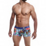 Boxer uomo a vita bassa intimo maschile elasticizzato aderente comodo colorato