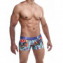 Boxer uomo a vita bassa intimo maschile elasticizzato aderente comodo colorato