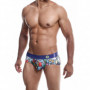 Slip uomo aderente vita bassa intimo maschile comodo mini boxer colorato hipster