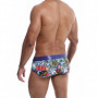 Slip uomo aderente vita bassa intimo maschile comodo mini boxer colorato hipster