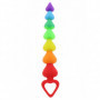 Fallo anale in silicone dildo a sfere mini maxi dilatatore butt plug morbido sex