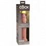 Fallo in silicone realistico Dual Density dildo con ventosa vaginale pene anale