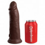 Fallo realistico MAXI dildo vaginale in silicone GROSSO pene anale in silicone