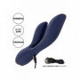 Vibratore doppio vaginale anale dildo vibrante rabbit in silicone clitoride sexy