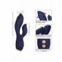 Vibratore vaginale anale in silicone doppio dildo vibrante clitoride morbido sex