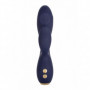Vibratore vaginale anale in silicone doppio dildo vibrante clitoride morbido sex
