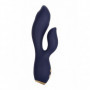Vibratore vaginale anale in silicone doppio dildo vibrante clitoride morbido sex