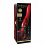 Vibratore punto G in silicone pompa con lingua stimolatore vaginale e clitoride