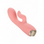 Vibratore vaginale per punto G dildo vibrante stimolatore clitoride in silicone