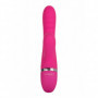 Vibratore vaginale succhia clitoride in silicone dildo liscio vibrante doppio